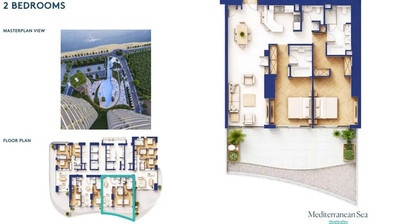 Luxury 2-Bedroom Waterfront Apartment for Sale close to Limassol Marina