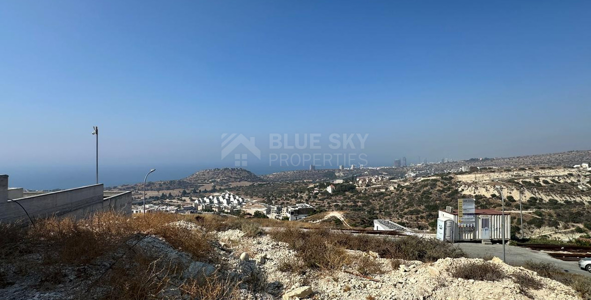 Premium Residential Building Plot with Panoramic Sea Views for Sale in Agios Tychonas