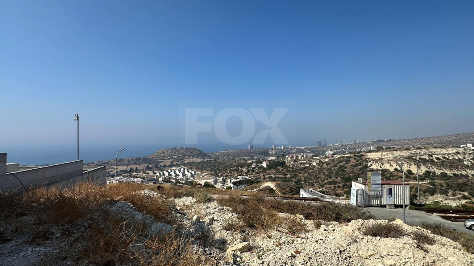 Premium Residential Building Plot with Panoramic Sea Views for Sale in Agios Tychonas