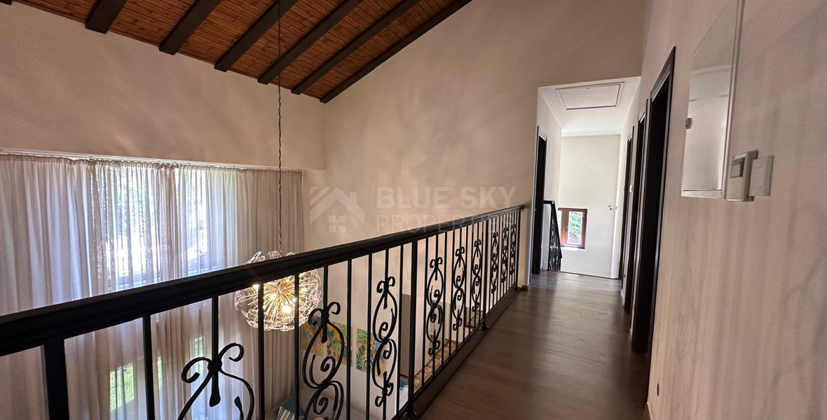 For Sale Contemporary Six-Bedroom Luxury Villa with Private Pool & Smart Home Technology, Souni