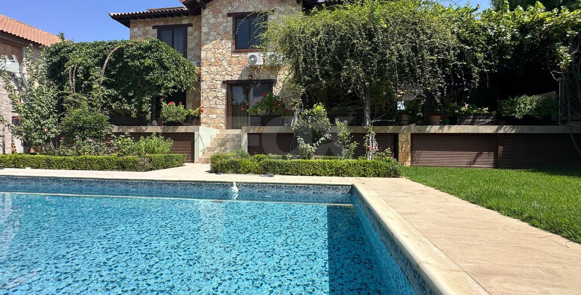 For Sale Contemporary Six-Bedroom Luxury Villa with Private Pool & Smart Home Technology, Souni