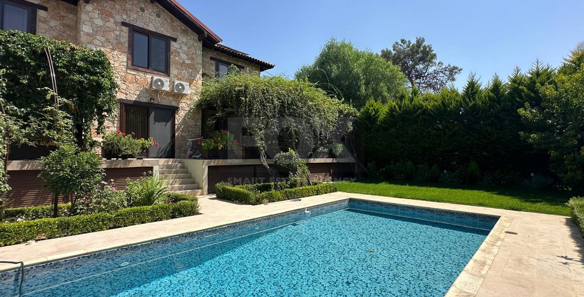 For Sale Contemporary Six-Bedroom Luxury Villa with Private Pool & Smart Home Technology, Souni