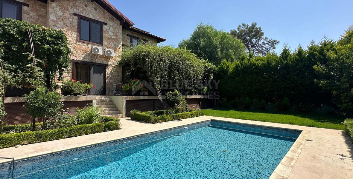 For Sale Contemporary Six-Bedroom Luxury Villa with Private Pool & Smart Home Technology, Souni