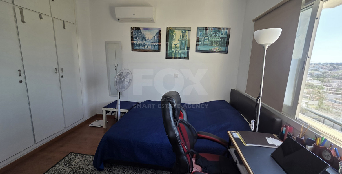 FOR SALE TOP-FLOOR SEAFRONTTWO BEDROOM APARTMENT | PANORAMIC MEDITERRANEAN & CITY VIEWS | NEAPOLI, LIMASSOL