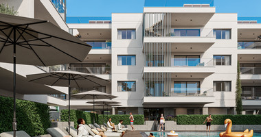 One bedroom apartment on third floor , in a boutique apartments in Universal area of Paphos for sale