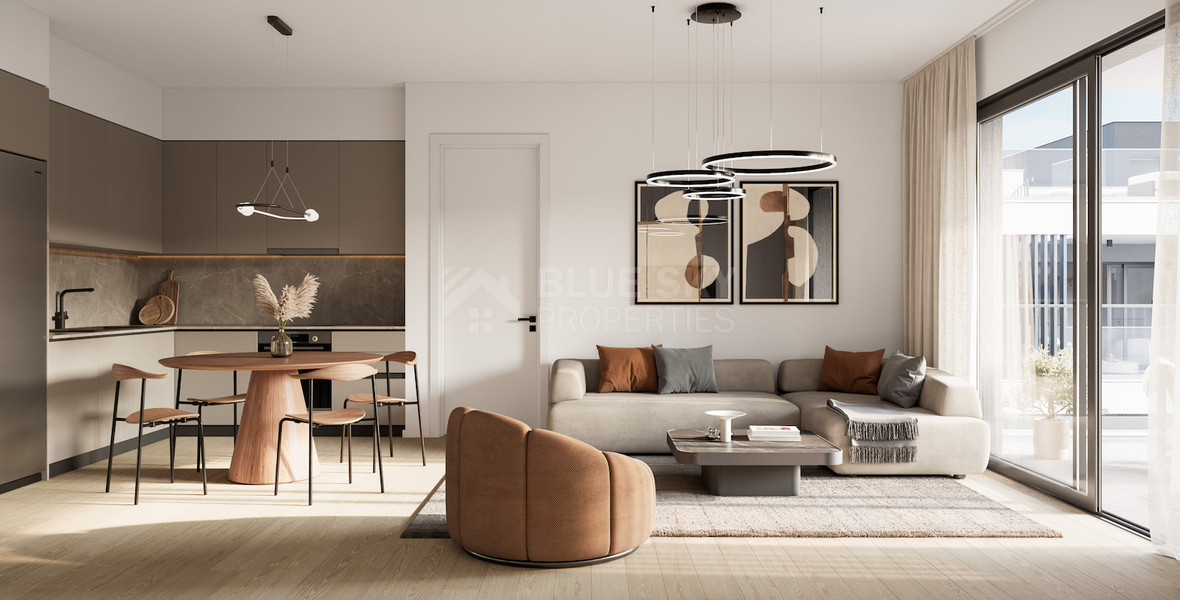 One bedroom apartment on third floor , in a boutique apartments in Universal area of Paphos for sale