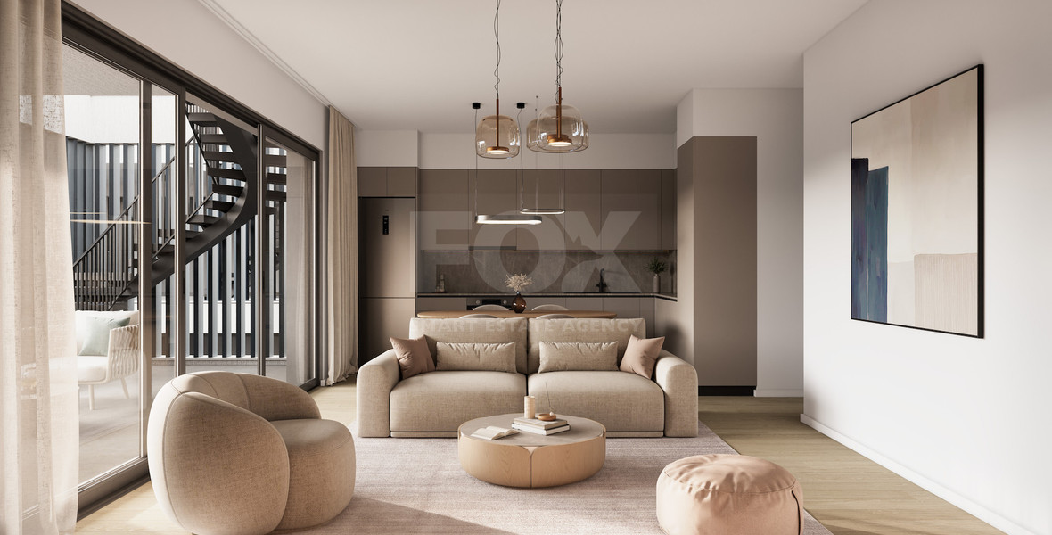 Luxury Apartments for Sale in Universal, Paphos | Gated Community with Pool- One bedroom apartment on third floor
