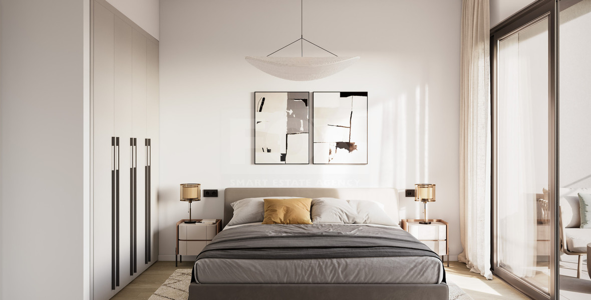 Luxury Apartments for Sale in Universal, Paphos | Gated Community with Pool- One bedroom apartment on third floor