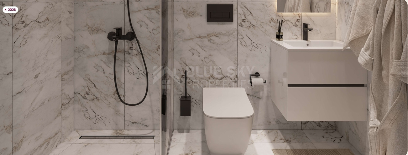 Luxury Apartments for Sale in Universal, Paphos | Gated Community with Pool- One bedroom apartment on third floor