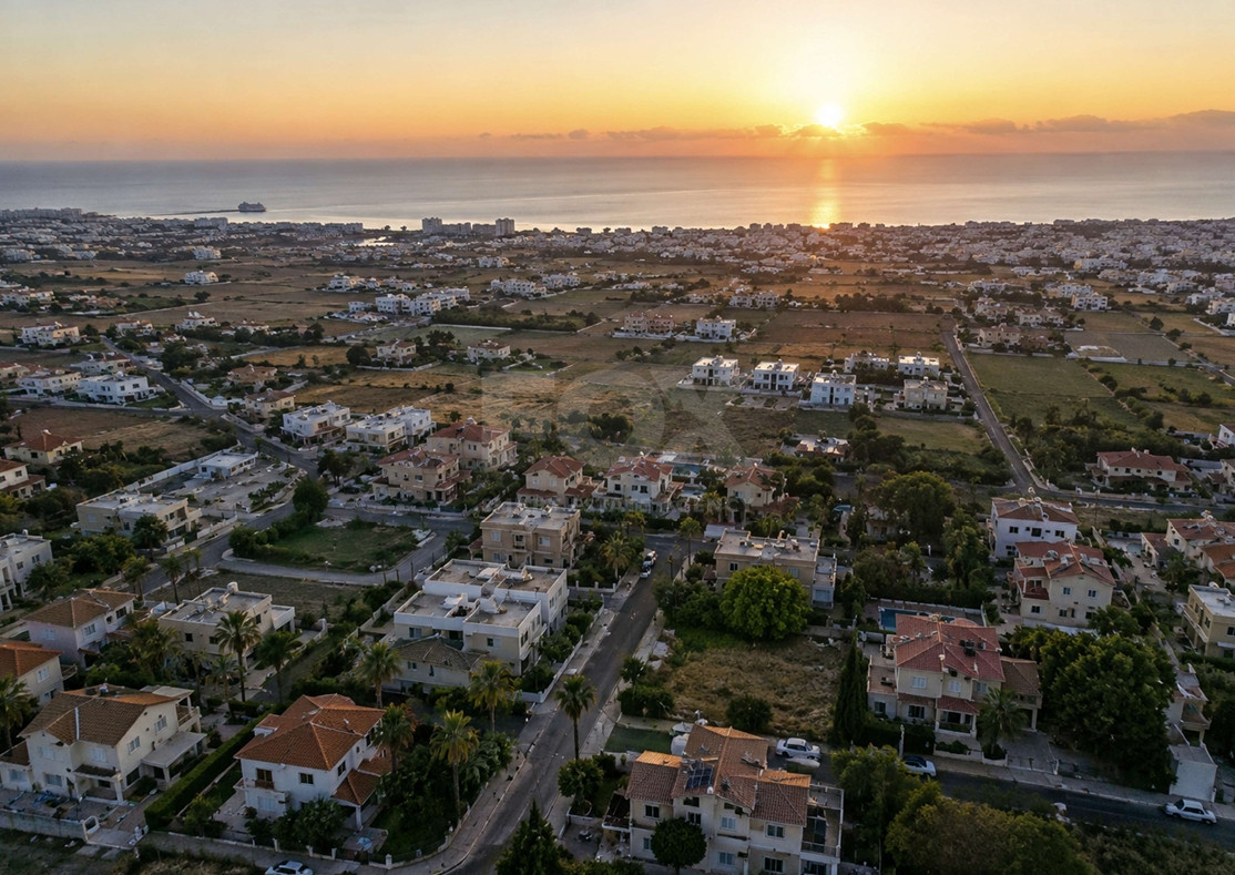 An elegant two bedroom, two bathroom apartment on the second floor of an exclusive boutique residential development in the heart of Geroskipou, Paphos.
