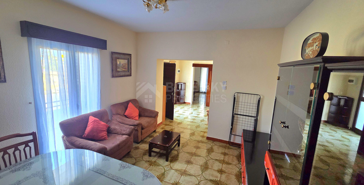 Stylish Two-Bedroom Semi-Detached Home for Rent | Germasogeia, Limassol