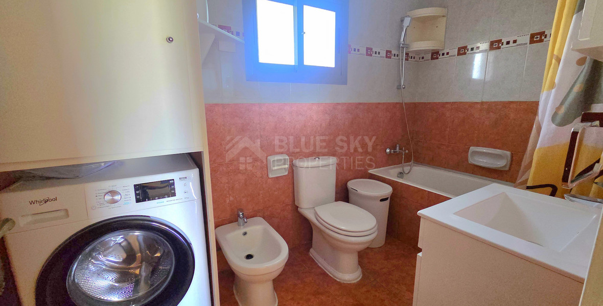 Stylish Two-Bedroom Semi-Detached Home for Rent | Germasogeia, Limassol
