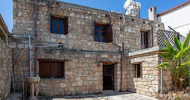 Two bedroom stone build house for sale in the a cozy village of Koili , Paphos