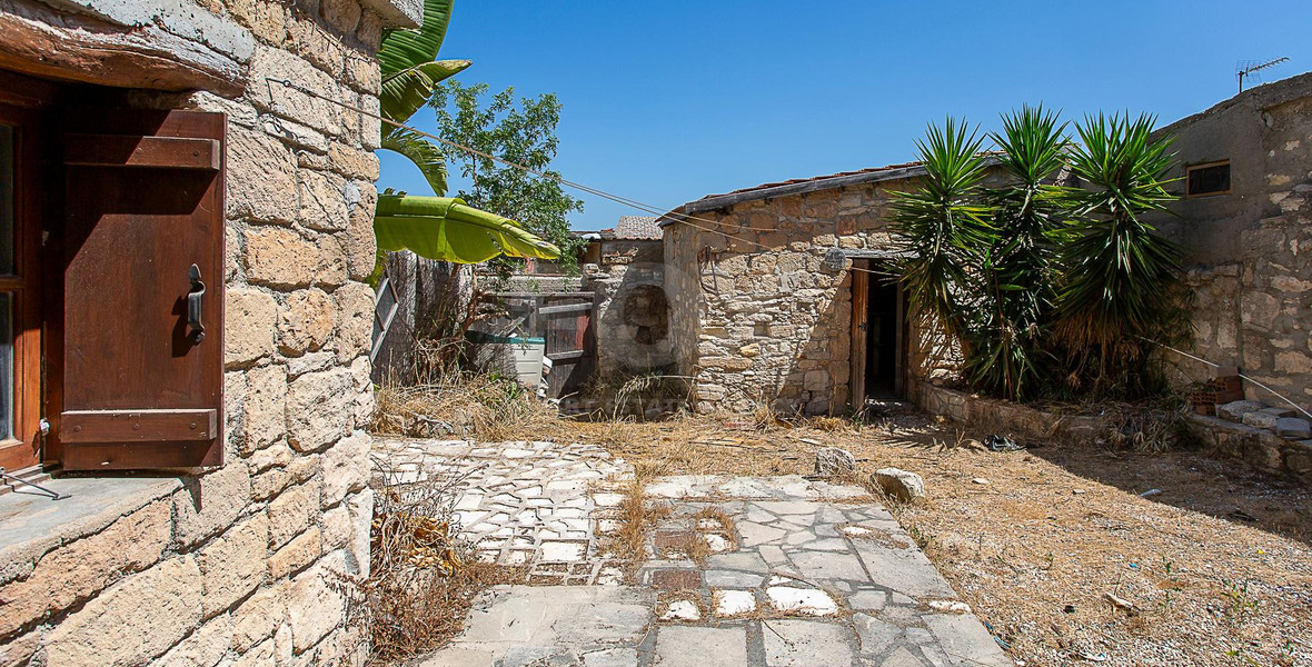 Two bedroom stone build house for sale in the a cozy village of Koili , Paphos