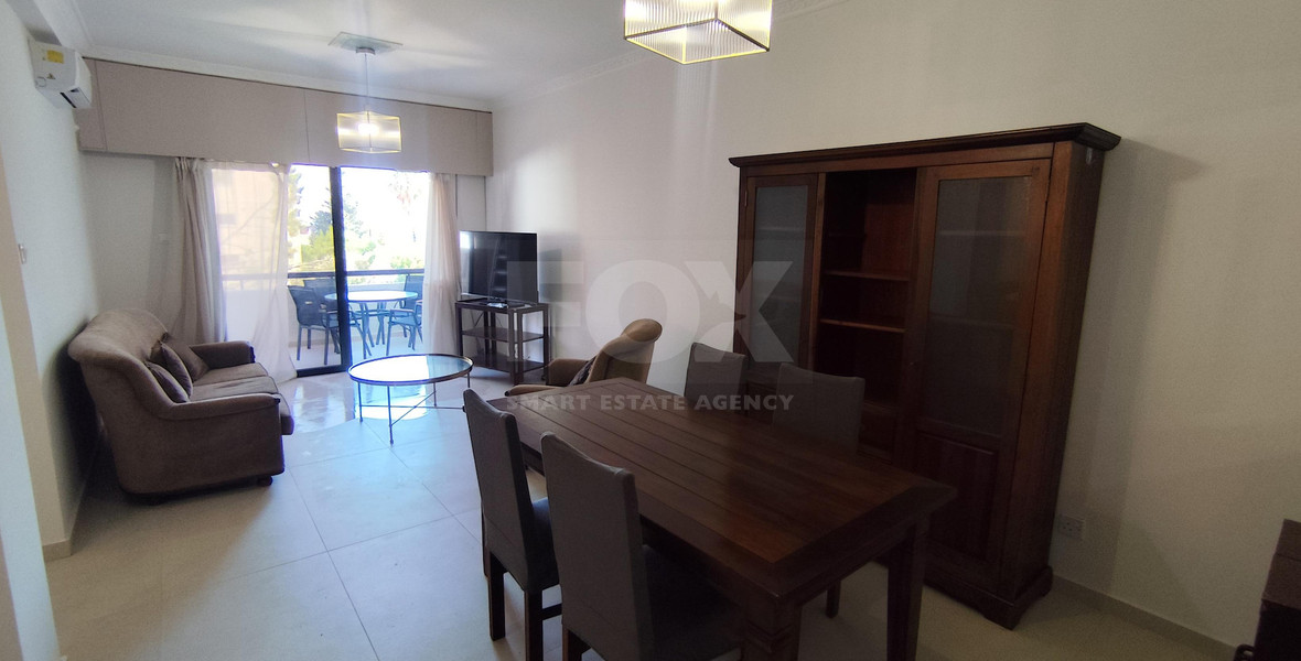 Two-Bedroom Apartment for Rent with Sea View in Potamos Germasogeias, Limassol