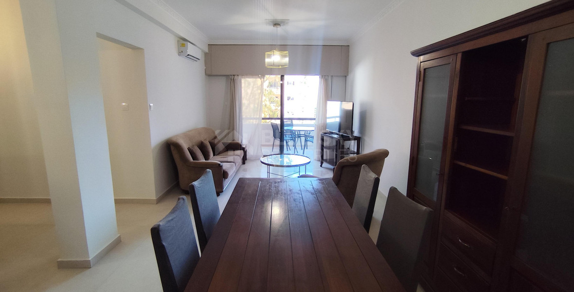 Two-Bedroom Apartment for Rent with Sea View in Potamos Germasogeias, Limassol