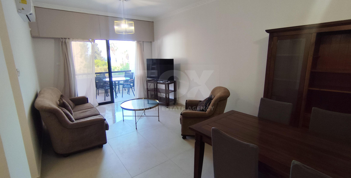 Two-Bedroom Apartment for Rent with Sea View in Potamos Germasogeias, Limassol