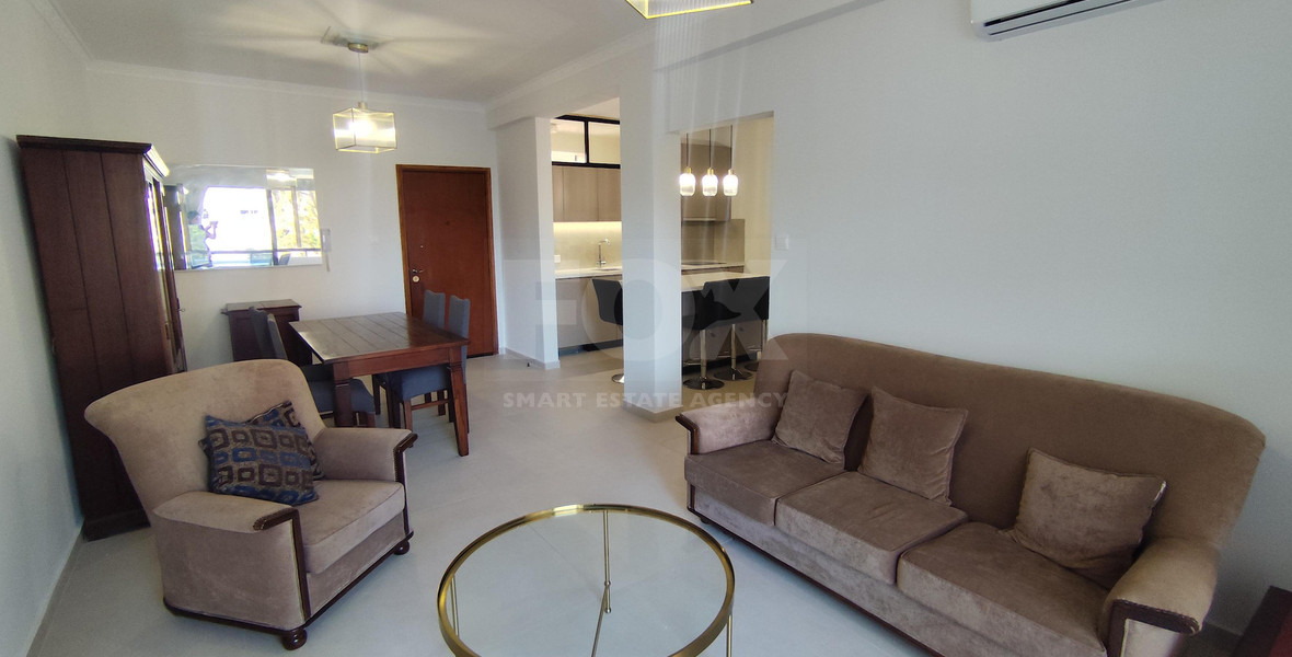 Two-Bedroom Apartment for Rent with Sea View in Potamos Germasogeias, Limassol