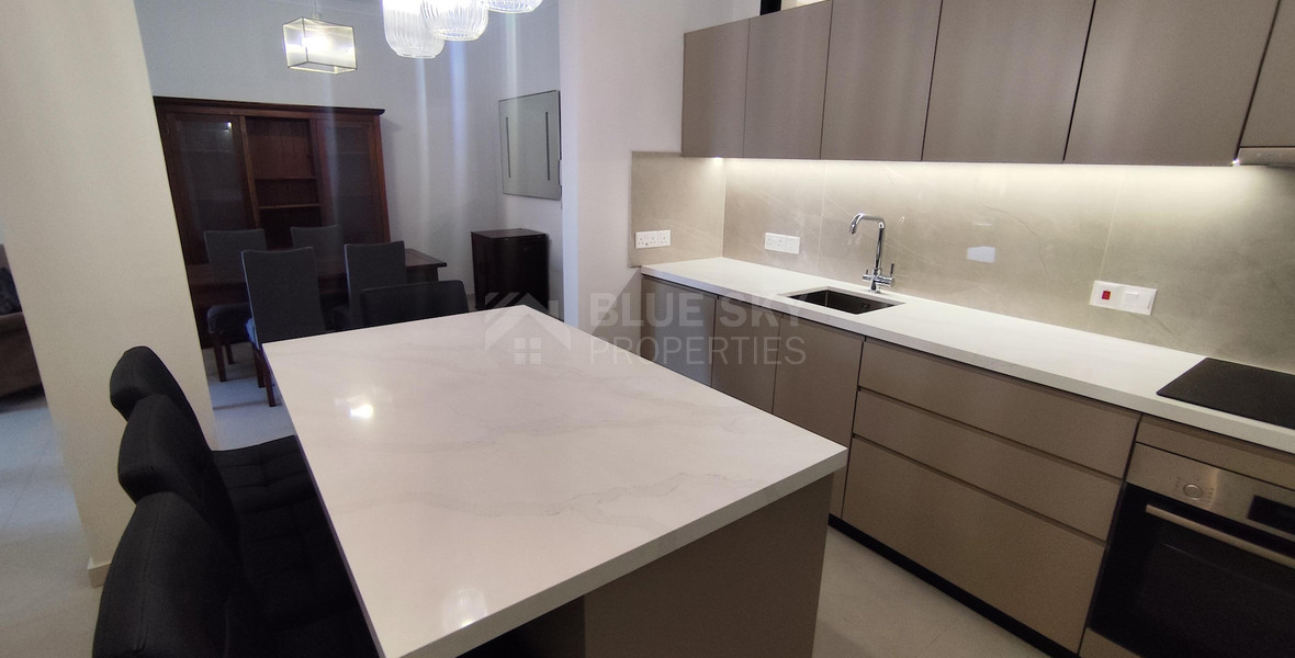Two-Bedroom Apartment for Rent with Sea View in Potamos Germasogeias, Limassol