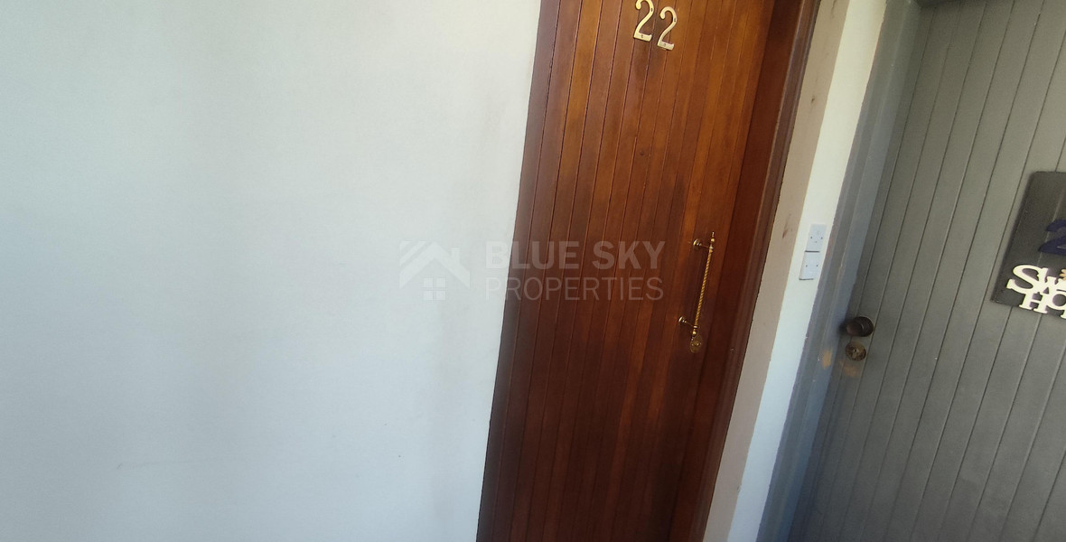 Two-Bedroom Apartment for Rent with Sea View in Potamos Germasogeias, Limassol