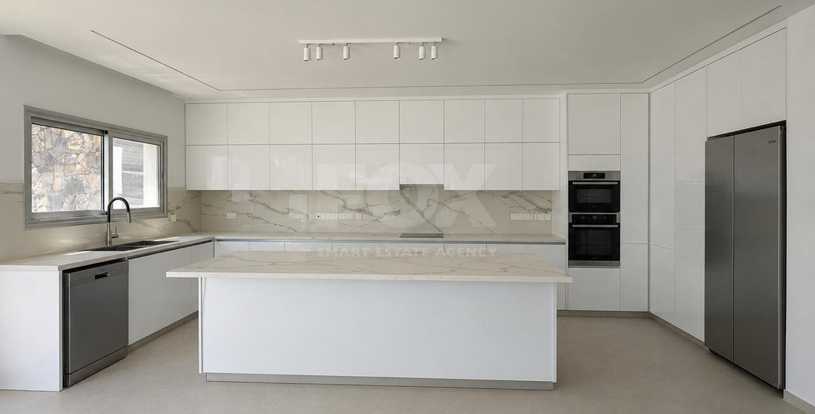 Brand-New Three -Bedroom Detached Villa for Long-Term Rent in Trachoni