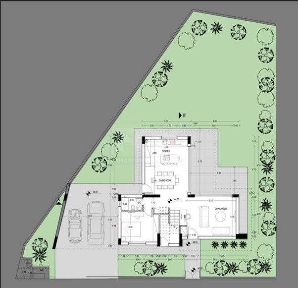 Brand-New 4-Bedroom Detached House with Private Garden in Agios Tychonas