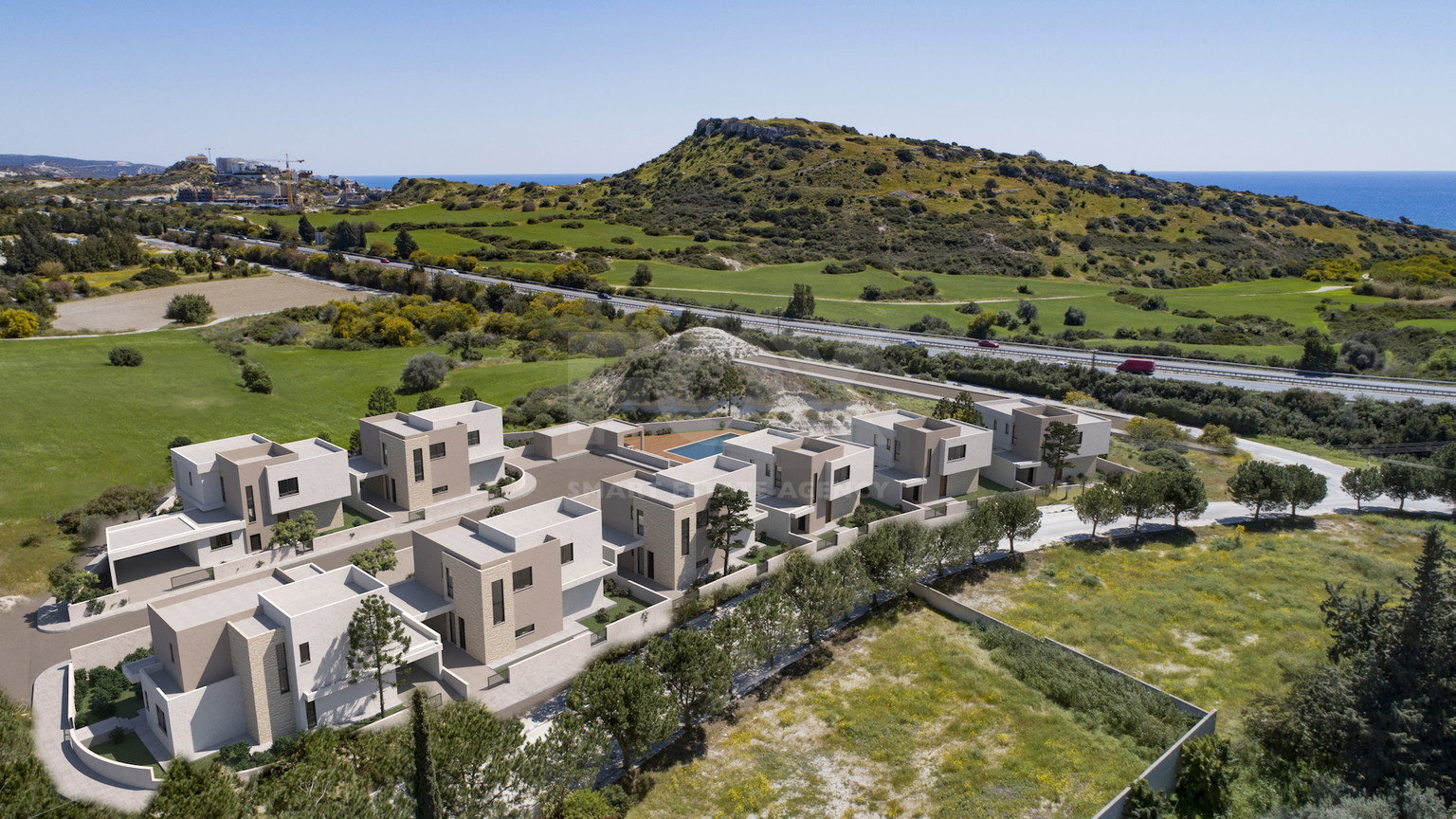Brand-New 4-Bedroom Detached House with Private Garden in Agios Tychonas