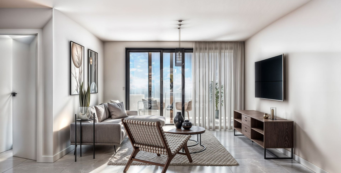 Two bedroom magnificent apartment in Paphos for sale