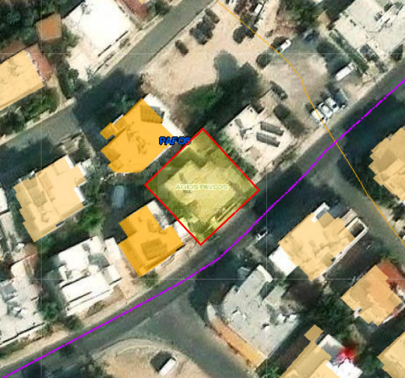Prime Commercial Plot of 537 m² for Sale in Agios Pavlos, central Pafos
