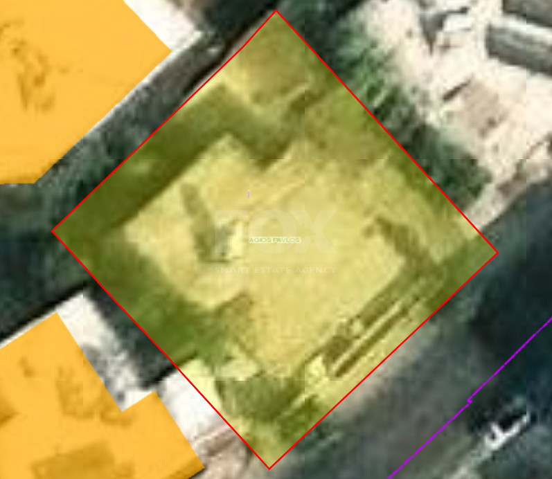 Prime Commercial Plot of 537 m² for Sale in Agios Pavlos, central Pafos
