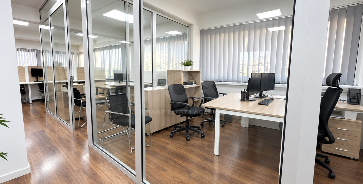 Premium Fully Furnished Office Building for Rent — Mesa Geitonia