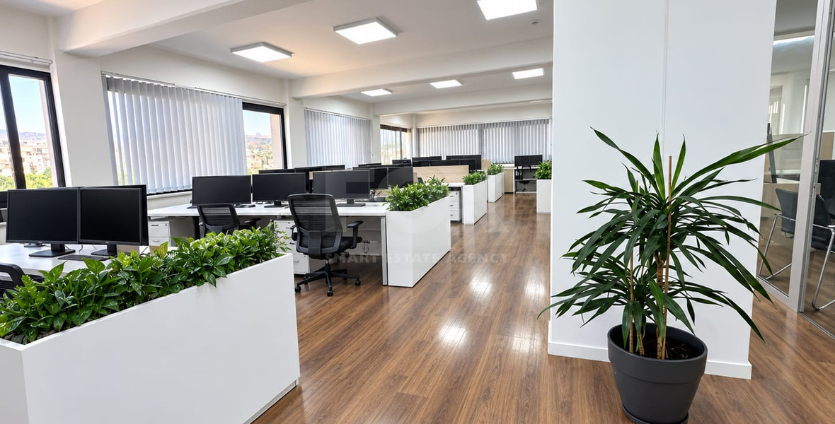 Premium Fully Furnished Office Building for Rent — Mesa Geitonia
