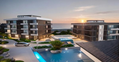 Modern three Bedroom Apartment with Sea Views in Mouttalos, Paphos, for sale