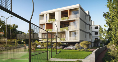 One bedroom outstanding apartment on the first floor of a luxury Complex in Universal area of  Paphos, for sale.