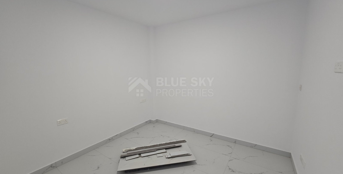 Brand New 3-Bedroom Apartment with  A Roof Garden & Office For Rent in Agios Silas, Limassol