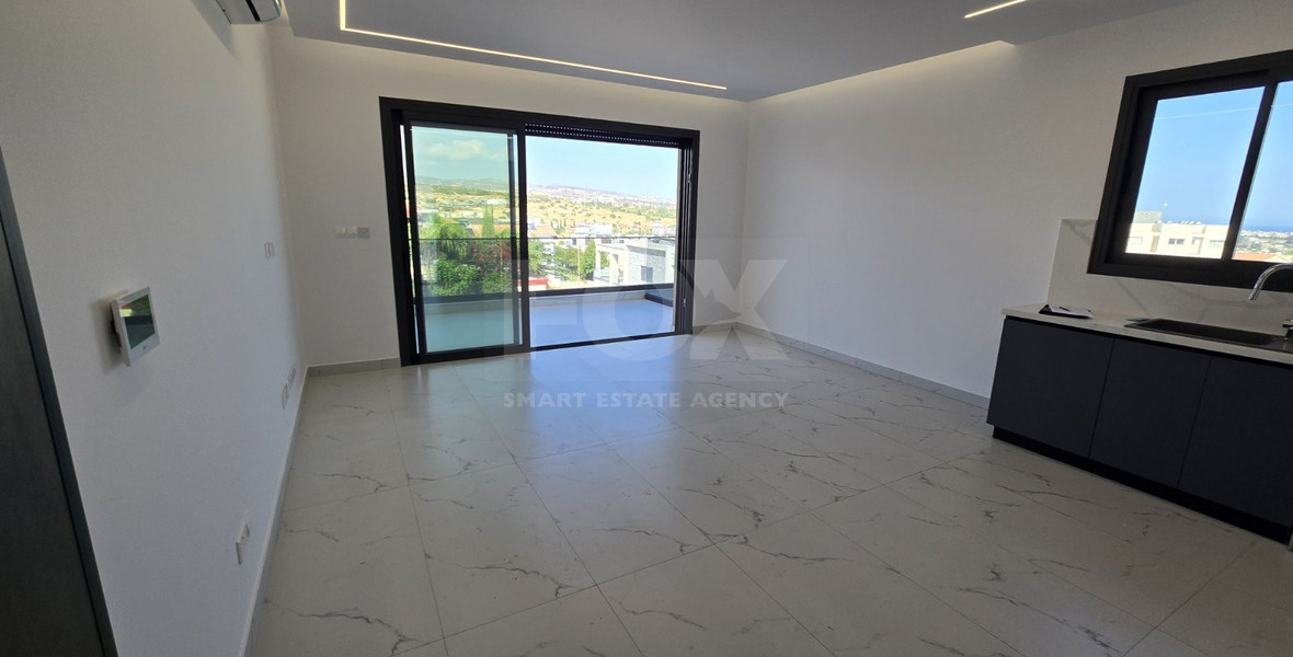 Brand New 3-Bedroom Apartment with  A Roof Garden & Office For Rent in Agios Silas, Limassol