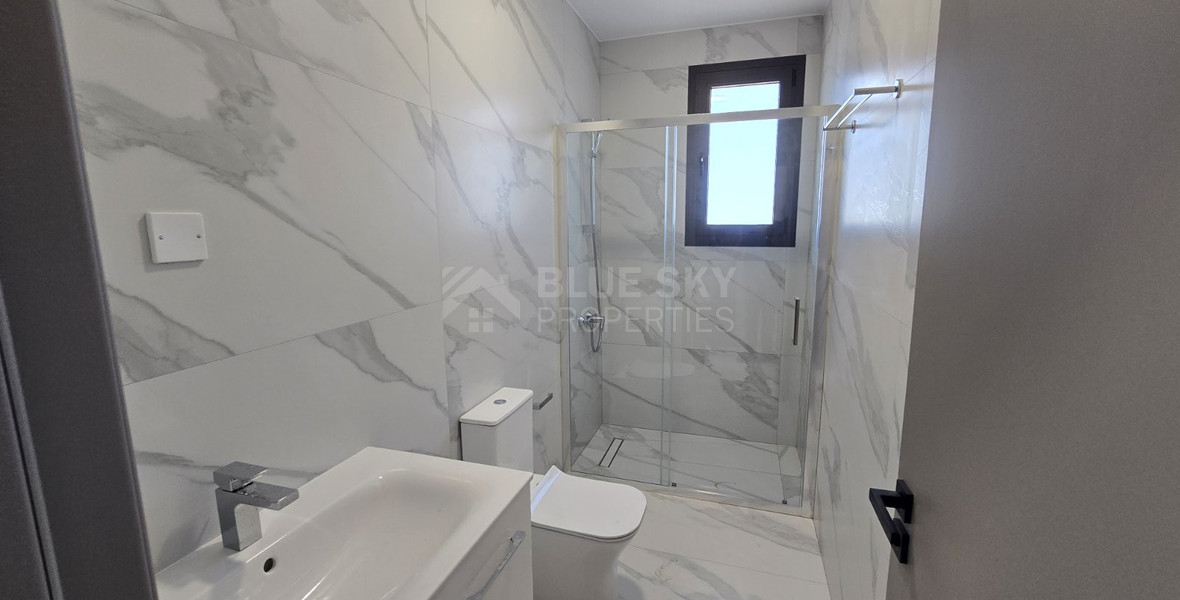 Brand New 3-Bedroom Apartment with  A Roof Garden & Office For Rent in Agios Silas, Limassol