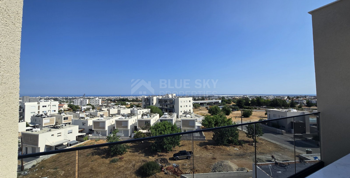 Brand New 3-Bedroom Apartment with  A Roof Garden & Office For Rent in Agios Silas, Limassol