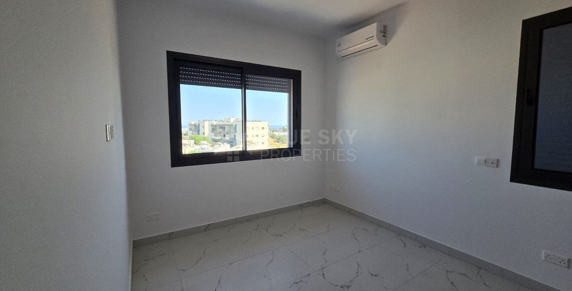 Brand New 3-Bedroom Apartment with  A Roof Garden & Office For Rent in Agios Silas, Limassol