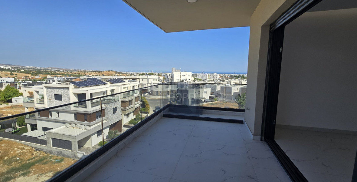 Brand New 3-Bedroom Apartment with  A Roof Garden & Office For Rent in Agios Silas, Limassol