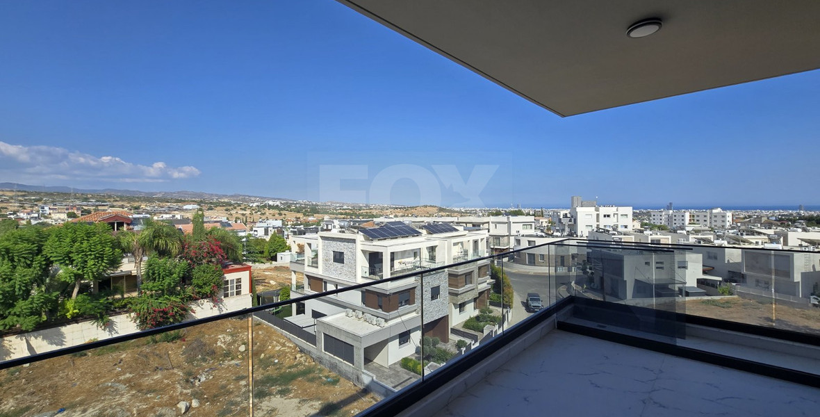 Brand New 3-Bedroom Apartment with  A Roof Garden & Office For Rent in Agios Silas, Limassol