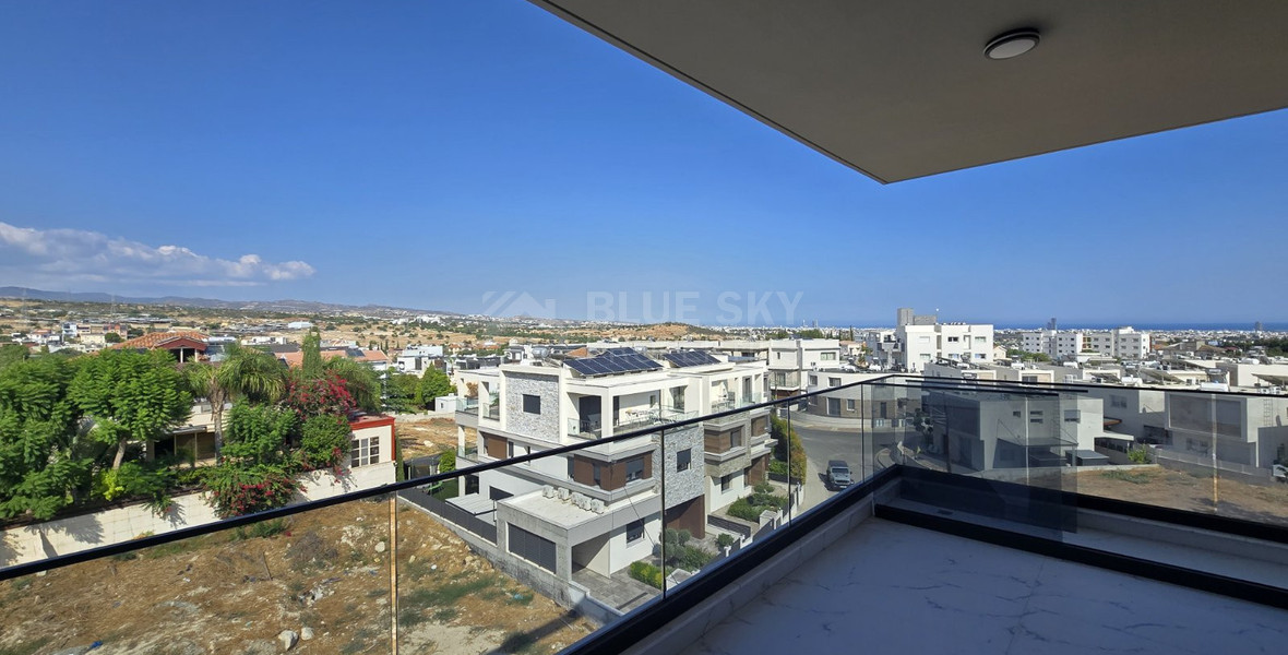 Brand New 3-Bedroom Apartment with  A Roof Garden & Office For Rent in Agios Silas, Limassol