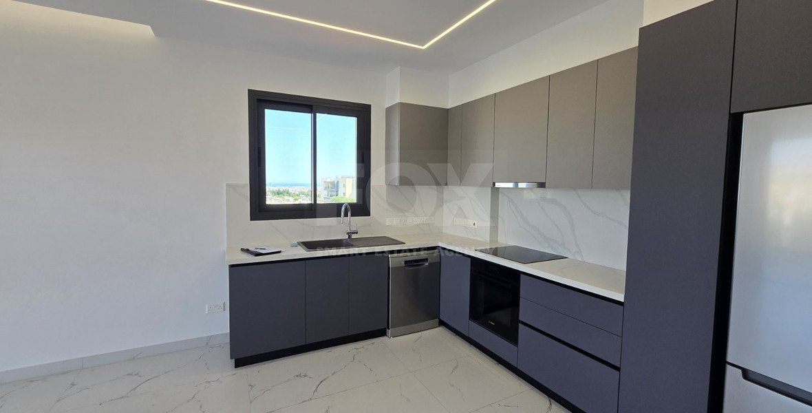 Brand New 3-Bedroom Apartment with  A Roof Garden & Office For Rent in Agios Silas, Limassol
