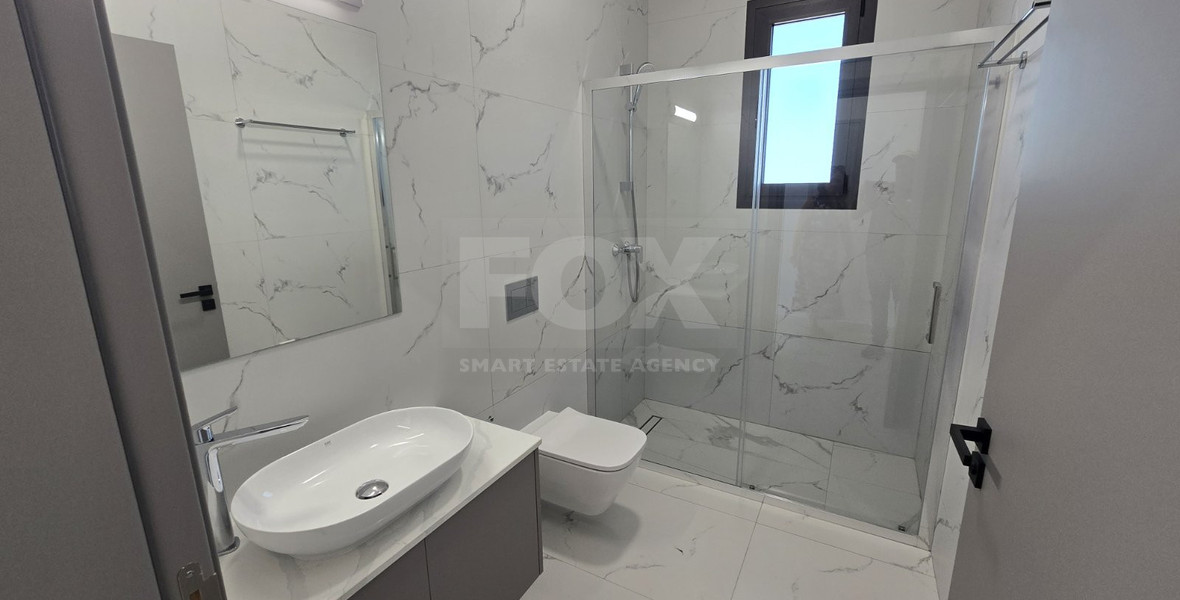 Brand New 3-Bedroom Apartment with  A Roof Garden & Office For Rent in Agios Silas, Limassol