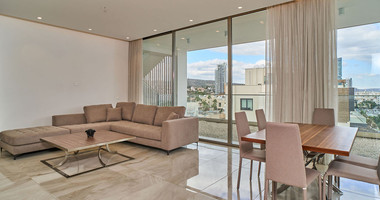Exceptional Luxury 3 Bedroom Penthouse For Rent in Limassol