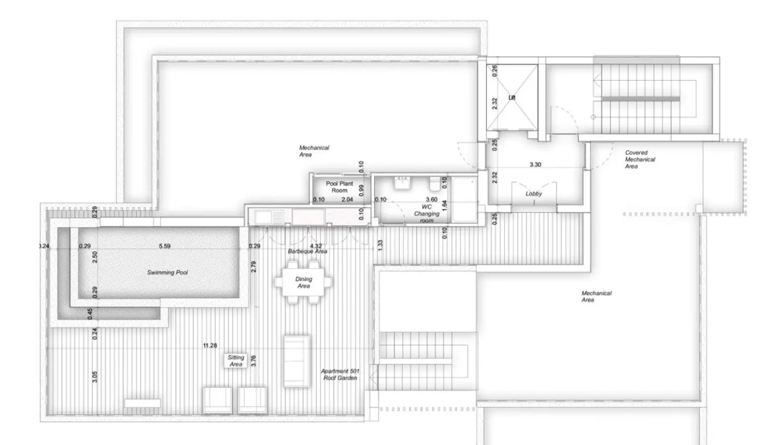 Wohnung 3 Schlafzimmer 240 m² in Germasogeia, Zypern
