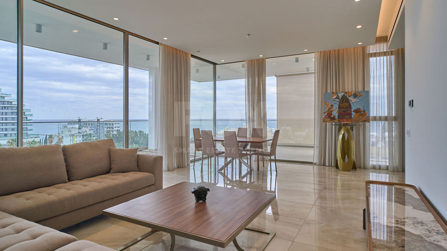 Exceptional Luxury 3 Bedroom Penthouse For Rent in Limassol