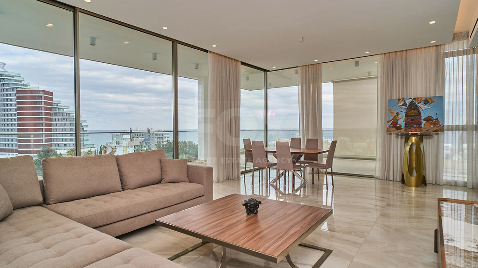 Exceptional Luxury 3 Bedroom Penthouse For Rent in Limassol