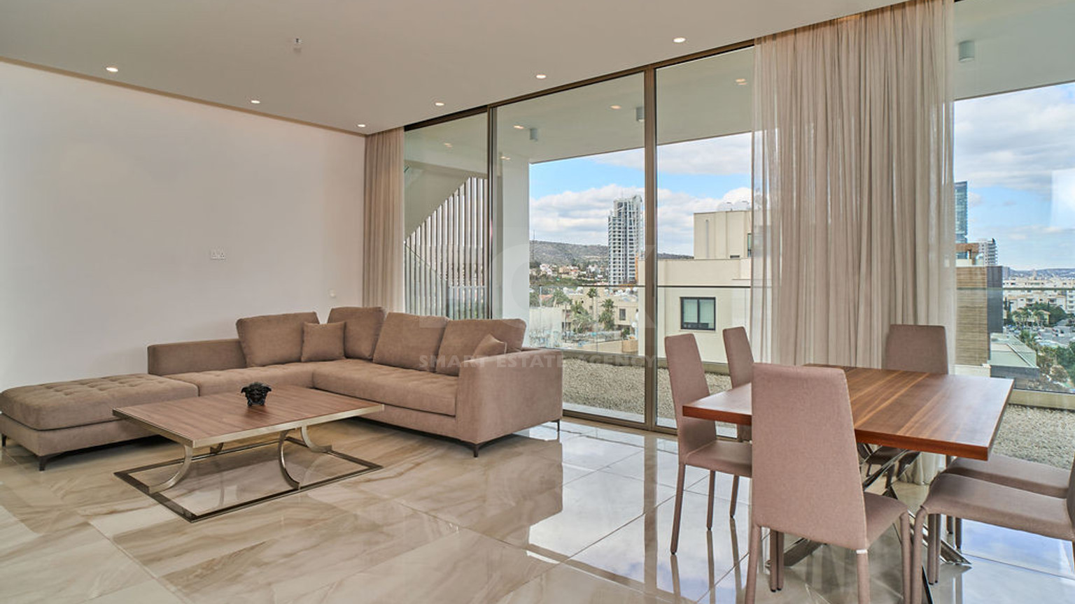 Exceptional Luxury 3 Bedroom Penthouse For Rent in Limassol