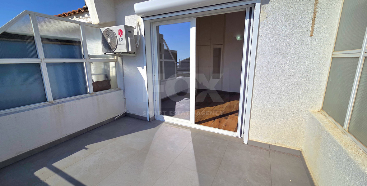 Charming Two-Bedroom unfurnished { optional furnished}  Maisonette With Two Verandes for Rent | Mesa Geitonia | Limassol
